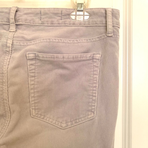 GAP 1969 Women Always Skinny Stretch Corduroys Light Grey Size 28R - Picture 9 of 11